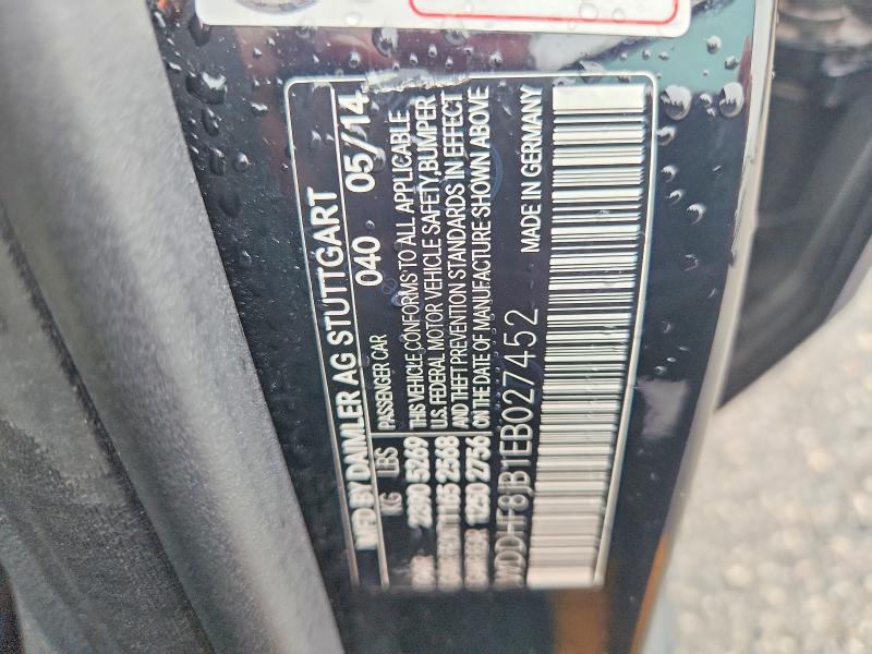 Aukcja sprzedaży 2014 Mercedes-benz E, vin: WDDHF8JB1EB027452, numer aukcji: 68517706