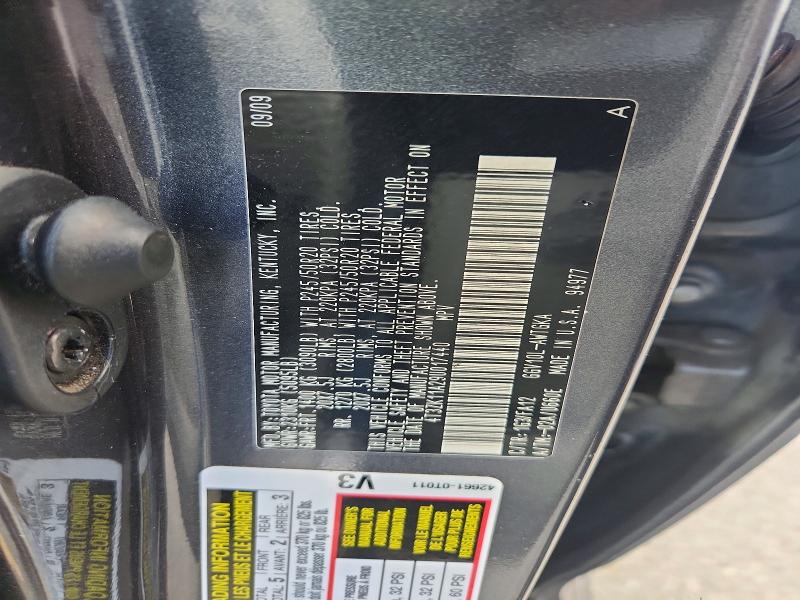 Aukcja sprzedaży 2009 Toyota Venza, vin: 4T3ZK11A29U017440, numer aukcji: 69031756