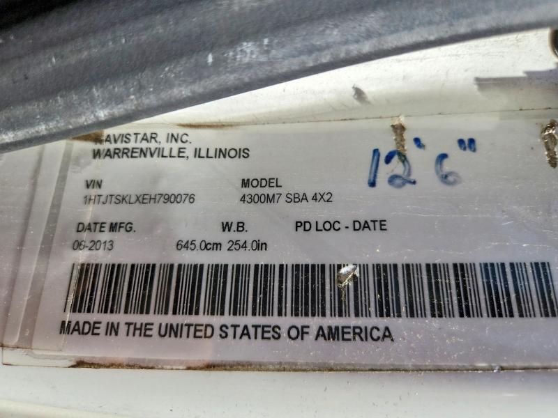 Продажа на аукционе авто 2014 International 4000, vin: 1HTJTSKLXEH790076, номер лота: 68952916