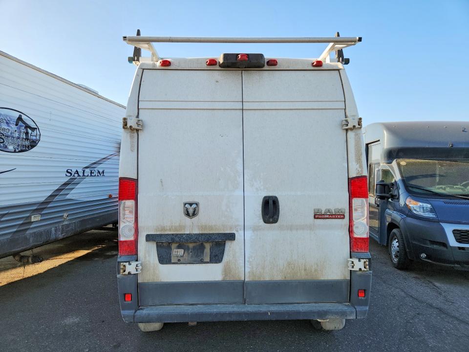 2018 Ram Promaster 3500 მანქანა იყიდება აუქციონზე, vin: 3C6URVHGXJE149117, აუქციონის ნომერი: 68278296
