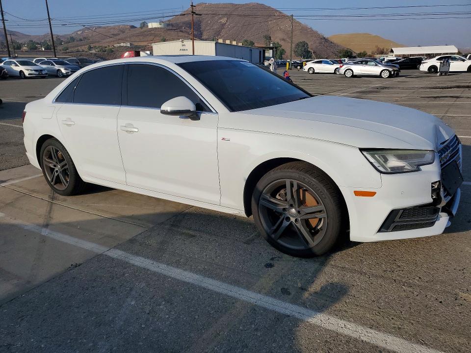 2018 Audi A4 მანქანა იყიდება აუქციონზე, vin: WAULMAF45JA080101, აუქციონის ნომერი: 69383426