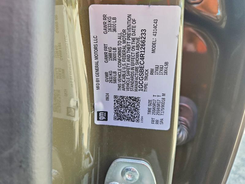 Продажа на аукционе авто 2024 Chevrolet Colorado, vin: 1GCGSBEC4R1266233, номер лота: 69102936