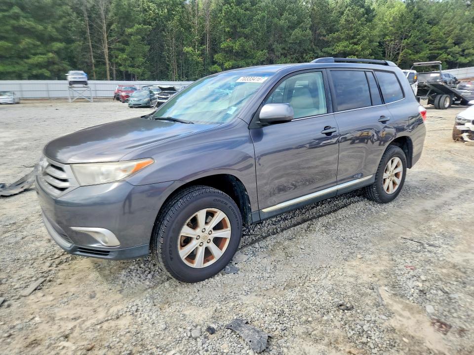 70333416 :رقم المزاد ، 5TDZA3EH9DS046207 vin ، 2013 Toyota Highlander مزاد بيع
