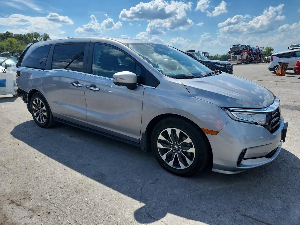 68038556 :رقم المزاد ، 5FNRL6H72NB047753 vin ، 2022 Honda Odyssey مزاد بيع