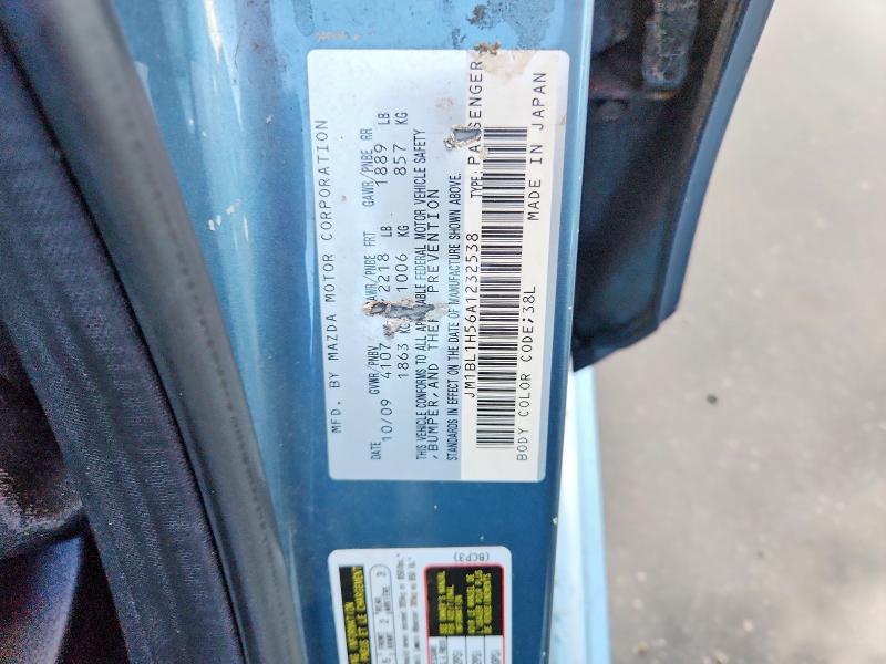 Aukcja sprzedaży 2010 Mazda 3, vin: JM1BL1H56A1232538, numer aukcji: 67688236