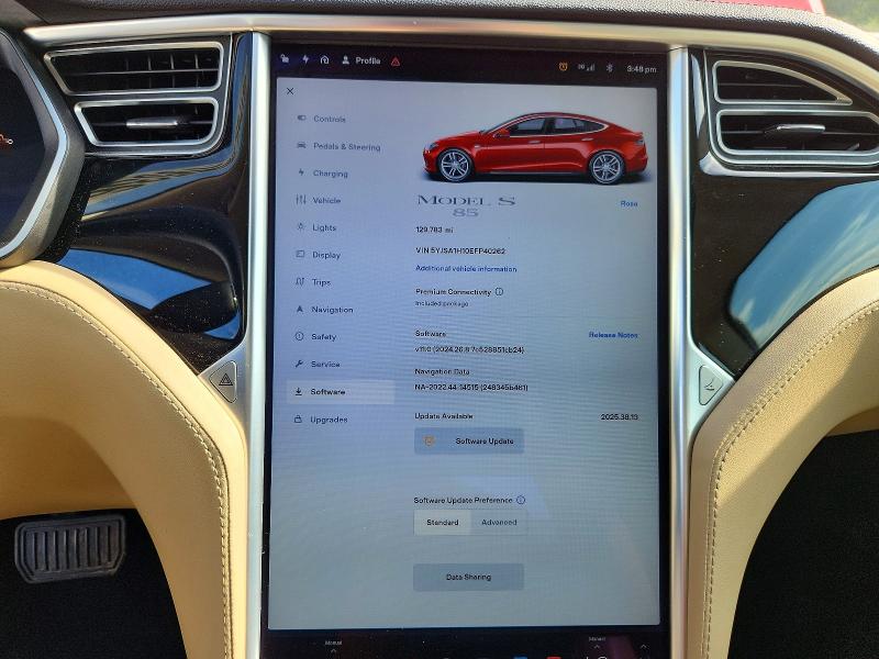 Aukcja sprzedaży 2014 Tesla Model S, vin: 5YJSA1H10EFP40262, numer aukcji: 68179536