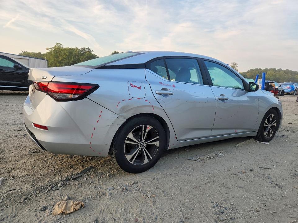 69617556 :رقم المزاد ، 3N1AB8CV6MY255724 vin ، 2021 Nissan Sentra مزاد بيع