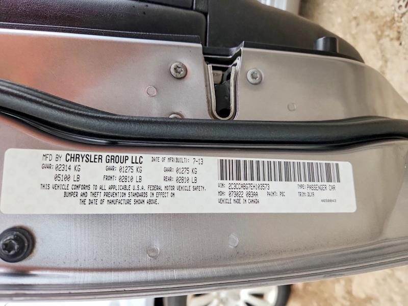 Aukcja sprzedaży 2014 Chrysler 300, vin: 2C3CCABG7EH103573, numer aukcji: 67816306