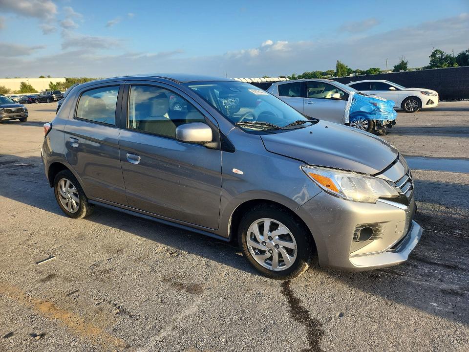 2021 Mitsubishi Mirage მანქანა იყიდება აუქციონზე, vin: ML32AUHJ4MH002161, აუქციონის ნომერი: 69136426
