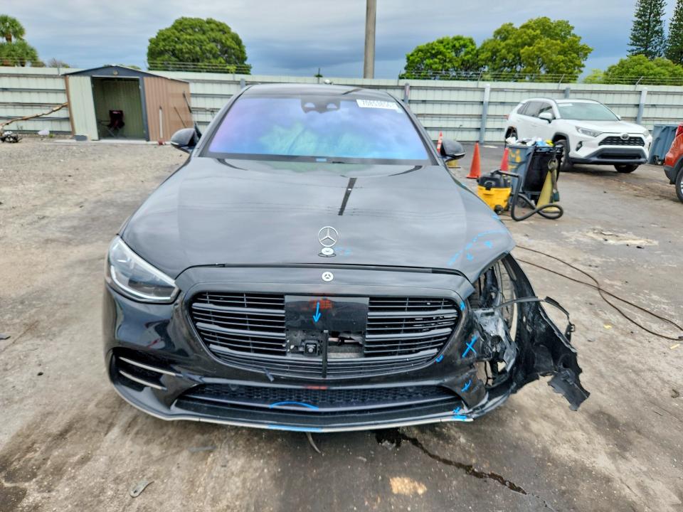 2023 Mercedes-benz S მანქანა იყიდება აუქციონზე, vin: W1K6G6DB3PA186373, აუქციონის ნომერი: 70853856