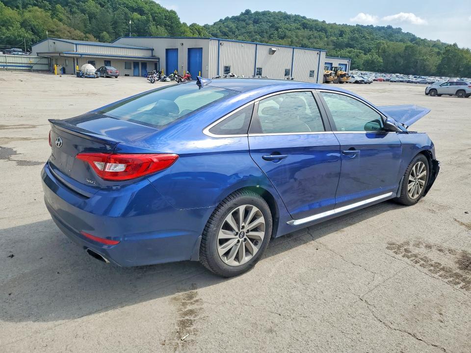 2016 Hyundai Sonata მანქანა იყიდება აუქციონზე, vin: 5NPE34AF7GH373878, აუქციონის ნომერი: 66932646