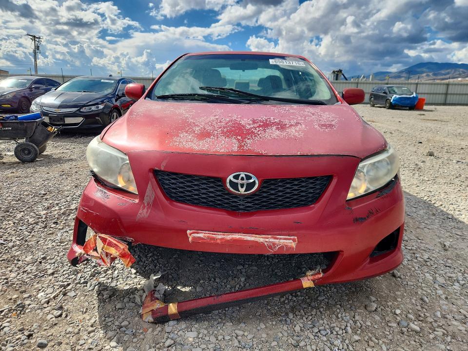 2009 Toyota Corolla მანქანა იყიდება აუქციონზე, vin: 1NXBU40E49Z113029, აუქციონის ნომერი: 69813716