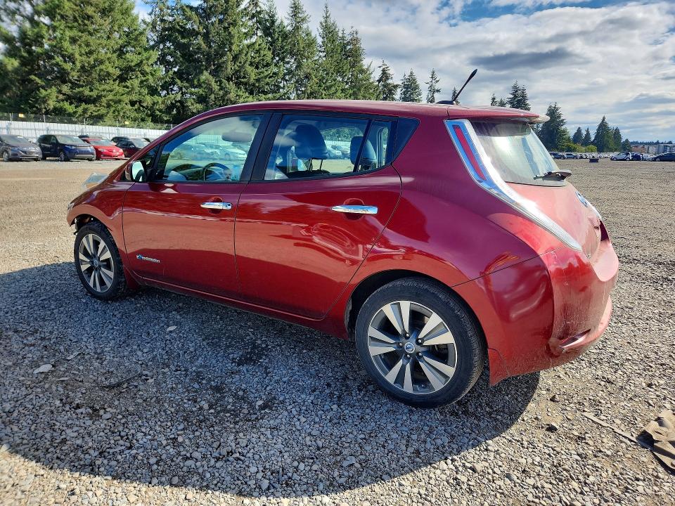 70025706 :رقم المزاد ، 1N4AZ0CP6DC410332 vin ، 2013 Nissan Leaf مزاد بيع