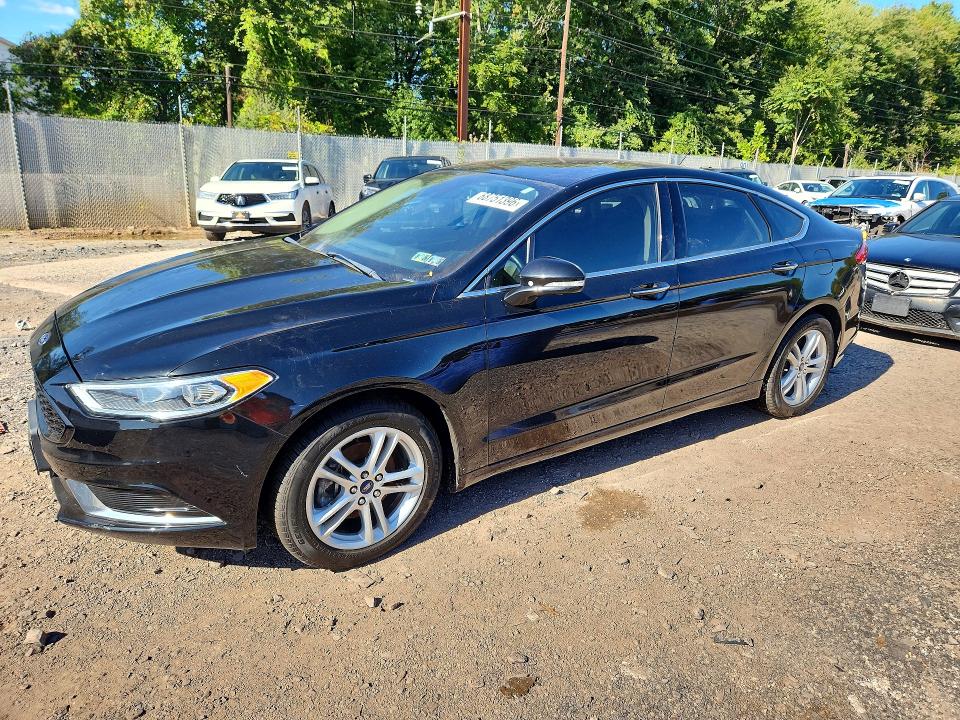 68751396 :رقم المزاد ، 3FA6P0HD0JR220906 vin ، 2018 Ford Fusion مزاد بيع