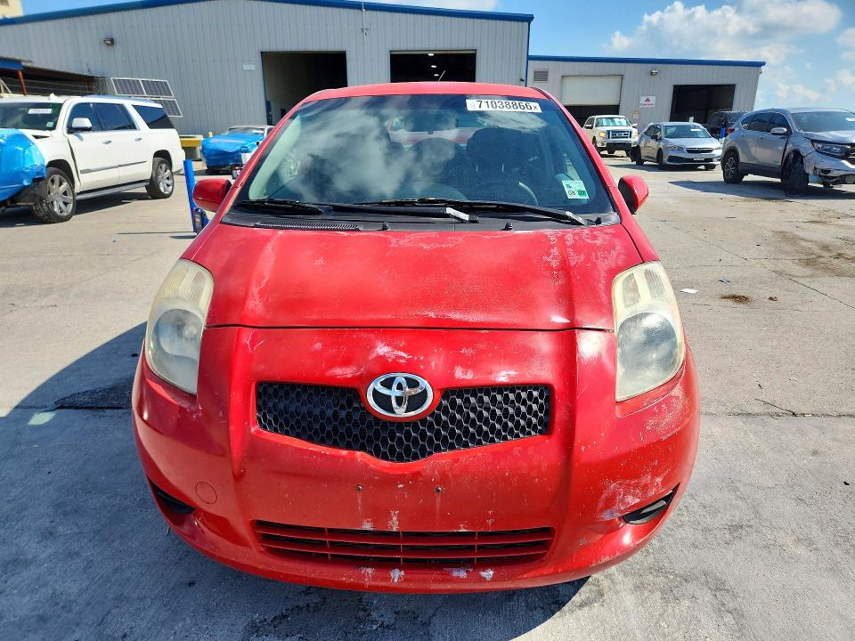 71038866 :رقم المزاد ، JTDJT923175095527 vin ، 2007 Toyota Yaris مزاد بيع