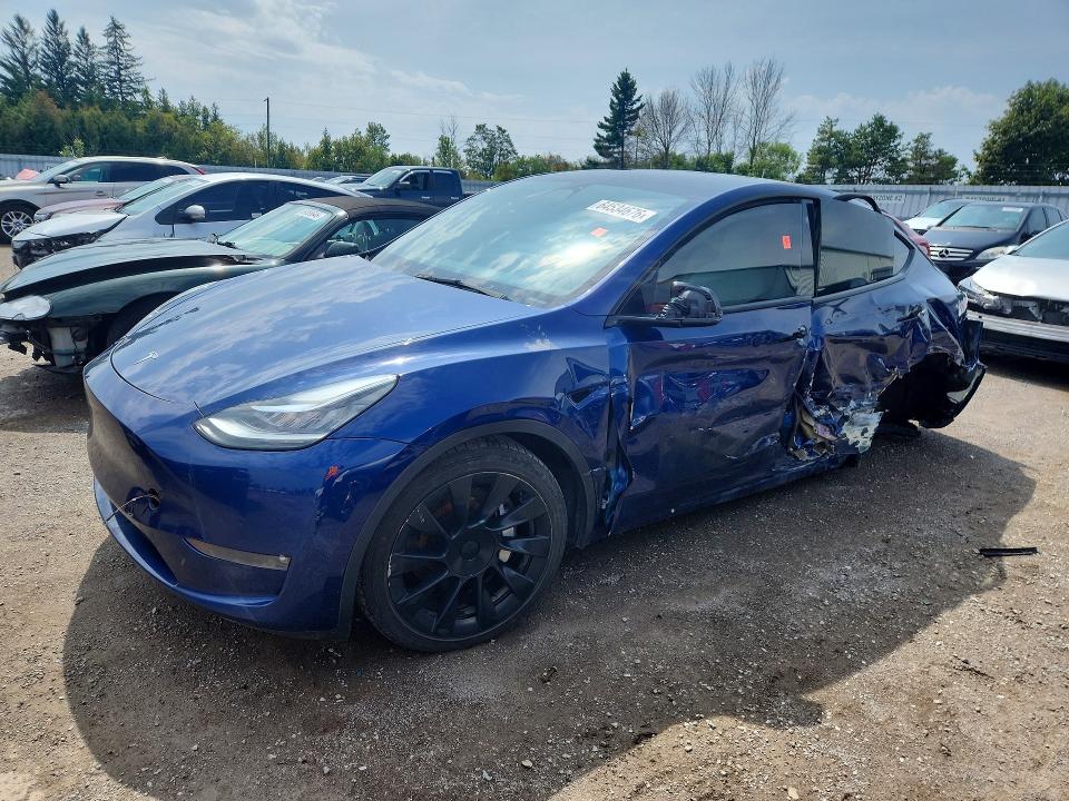 2022 Tesla Model Y მანქანა იყიდება აუქციონზე, vin: 7SAYGDEE3NF325845, აუქციონის ნომერი: 64534676