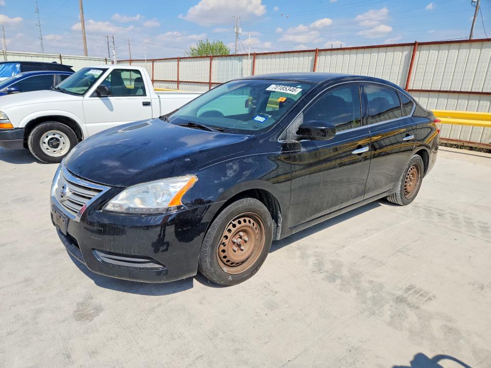 Auction sale of the 2014 Nissan Sentra, vin: 3N1AB7AP4EY202309, lot number: 70185346
