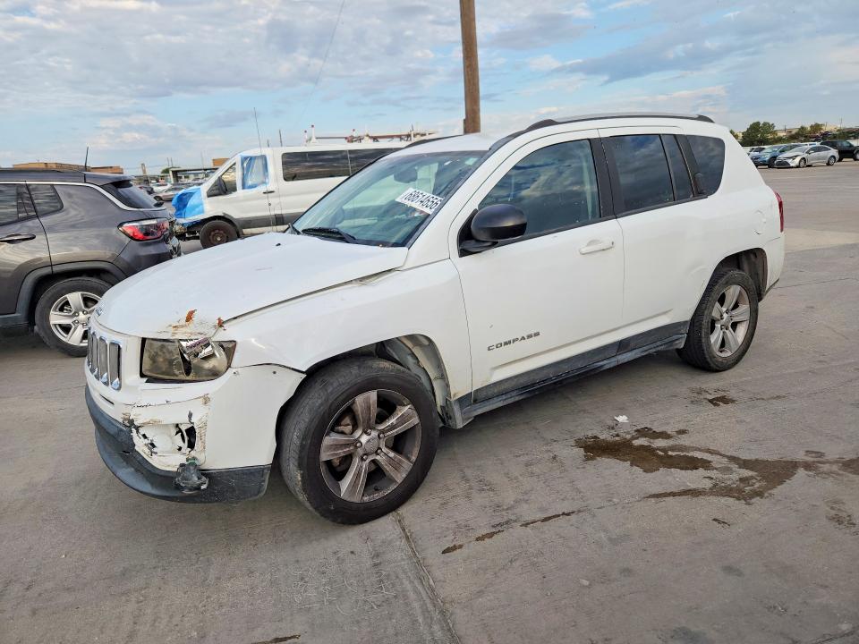 2016 Jeep Compass მანქანა იყიდება აუქციონზე, vin: 1C4NJCBA3GD615493, აუქციონის ნომერი: 68614656