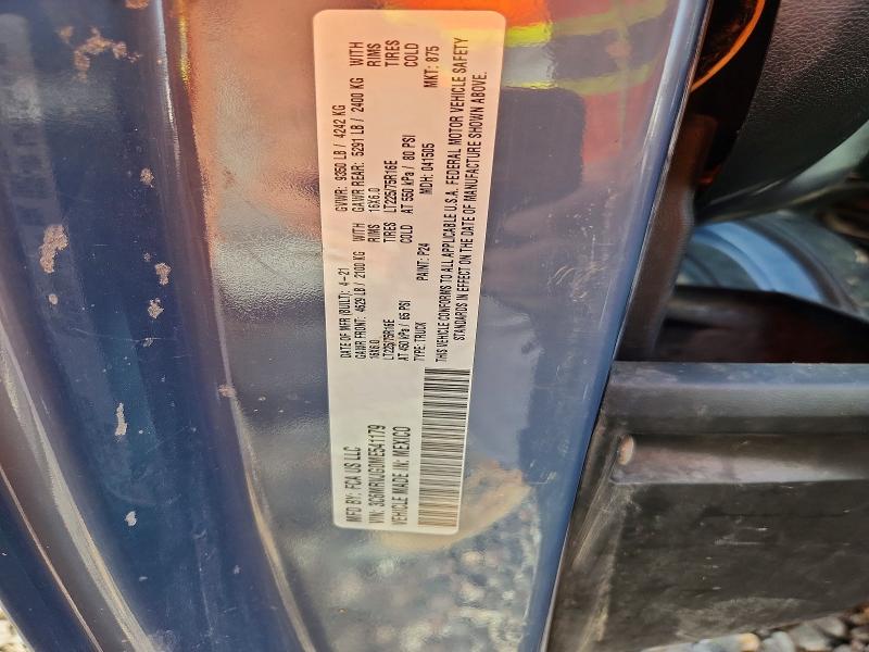 Aukcja sprzedaży 2021 Ram Promaster 3500, vin: 3C6MRVJG0ME541179, numer aukcji: 67440346