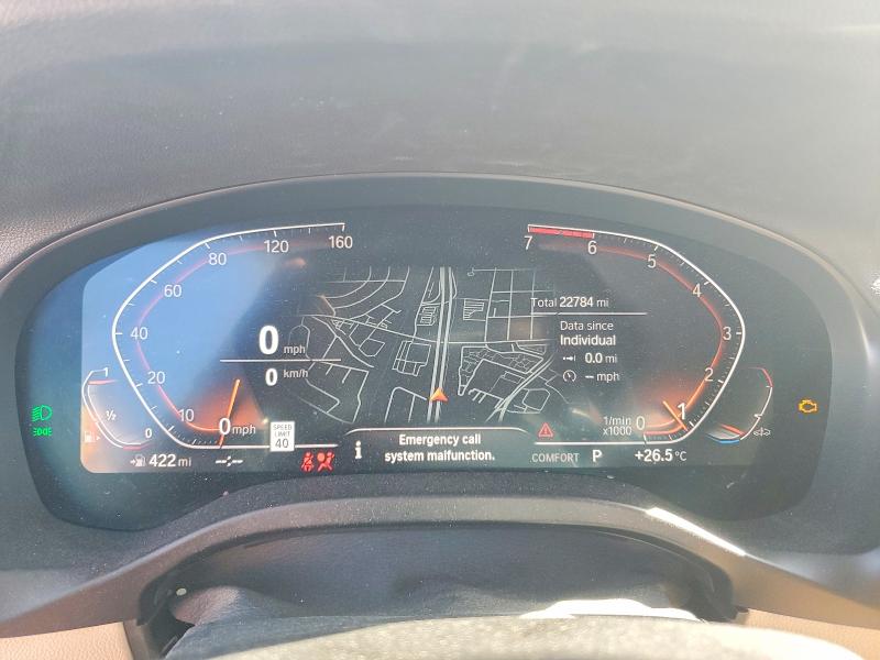 2022 Bmw X3 მანქანა იყიდება აუქციონზე, vin: 5UX53DP07N9J50263, აუქციონის ნომერი: 69452016