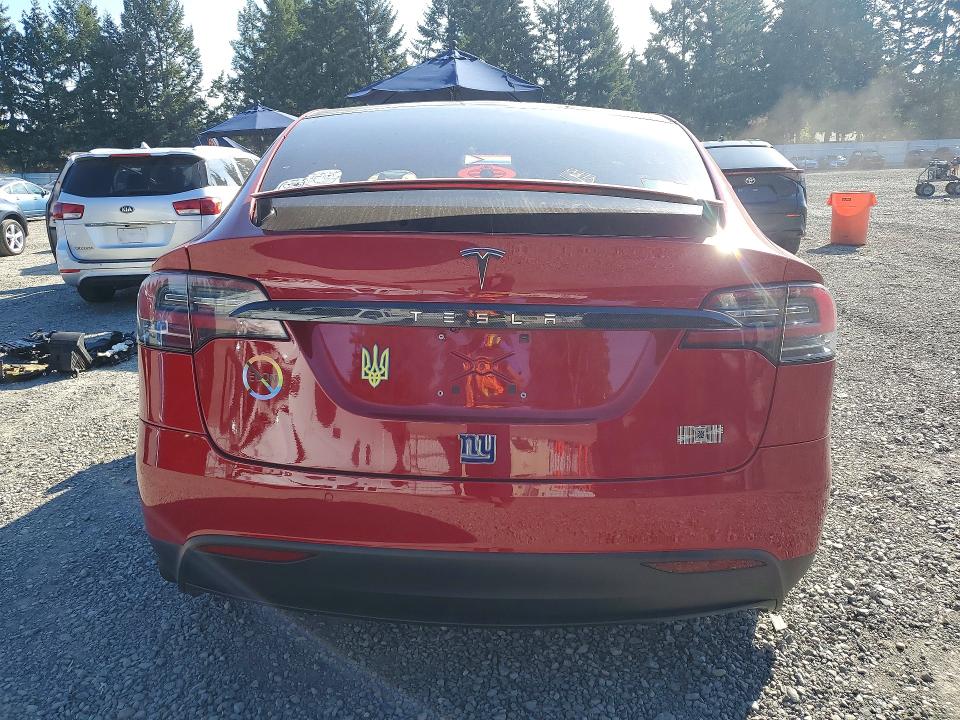 2018 Tesla Model X მანქანა იყიდება აუქციონზე, vin: 5YJXCDE47JF128229, აუქციონის ნომერი: 68206806