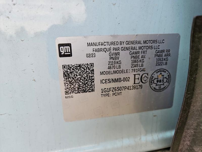 Aukcja sprzedaży 2023 Chevrolet Bolt Euv, vin: 1G1FZ6S07P4139179, numer aukcji: 68918376