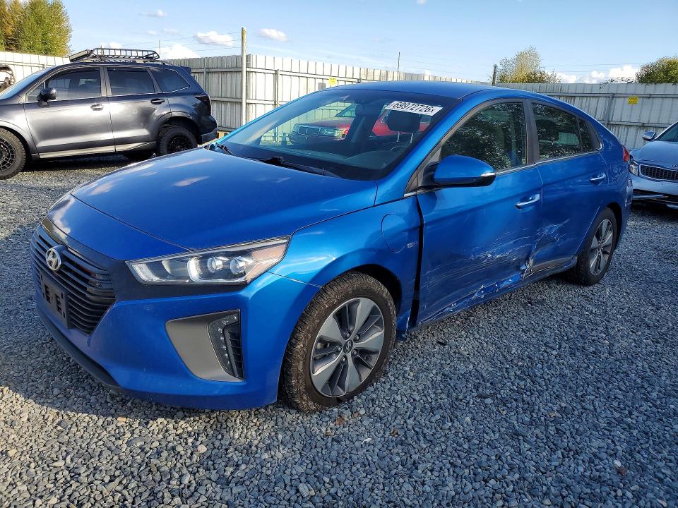 Продажа на аукционе авто 2018 Hyundai Ioniq, vin: KMHC75LD7JU103197, номер лота: 69972726