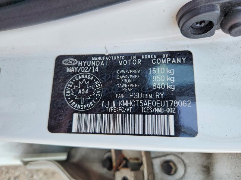 Продажа на аукционе авто 2014 Hyundai Accent, vin: KMHCT5AE0EU178062, номер лота: 67076056