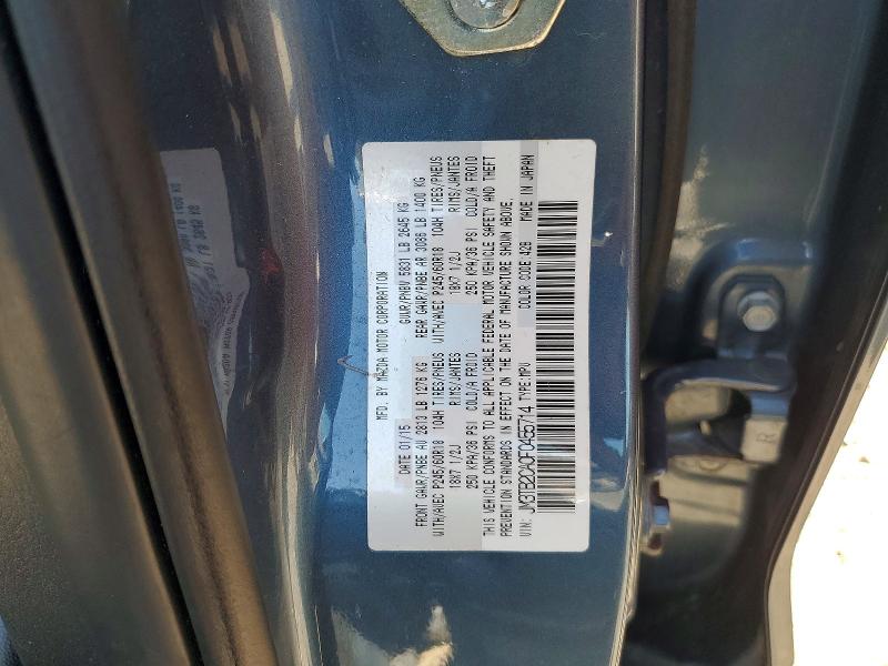 67883906 :رقم المزاد ، JM3TB2CA0F0455714 vin ، 2015 Mazda Cx-9 مزاد بيع