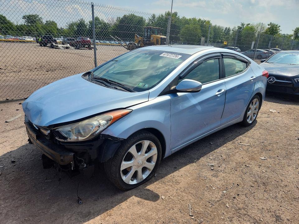 67472726 :رقم المزاد ، KMHDH4AE5CU199230 vin ، 2012 Hyundai Elantra مزاد بيع