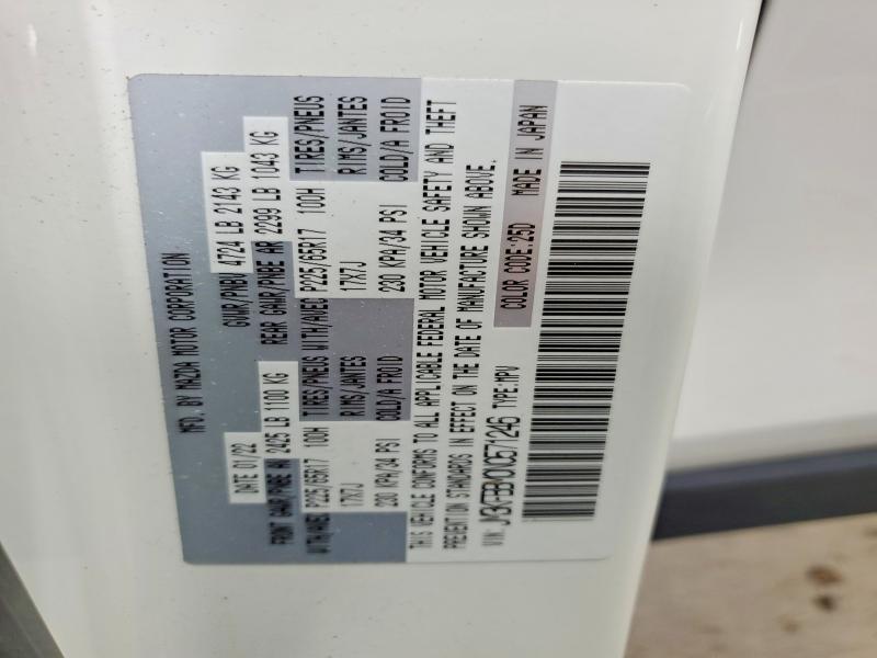 Продаж на аукціоні авто 2022 Mazda Cx-5, vin: JM3KFBBM0N0571246, номер лоту: 67644466