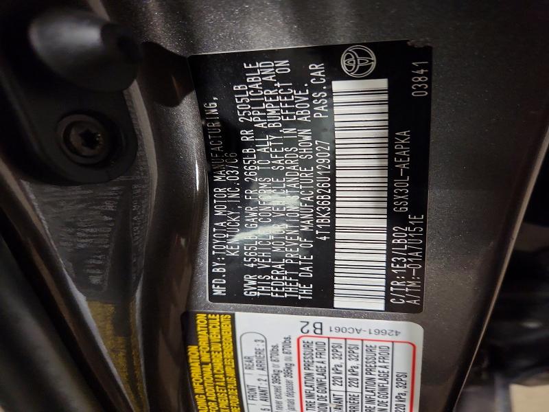 Aukcja sprzedaży 2006 Toyota Avalon, vin: 4T1BK36B26U129027, numer aukcji: 71078766