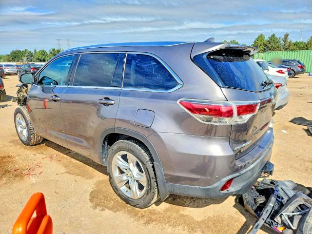 2015 Toyota Highlander მანქანა იყიდება აუქციონზე, vin: 5TDDKRFH7FS166079, აუქციონის ნომერი: 69234316