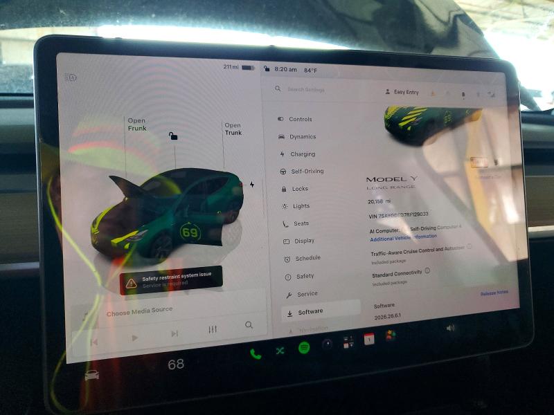 Aukcja sprzedaży 2024 Tesla Model Y, vin: 7SAYGDED7RF129033, numer aukcji: 67337846