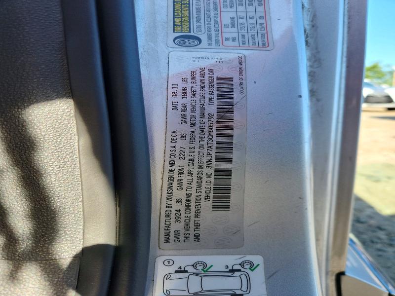Auction sale of the 2012 Volkswagen Beetle, vin: 3VWJP7AT3CM605792, lot number: 67919026