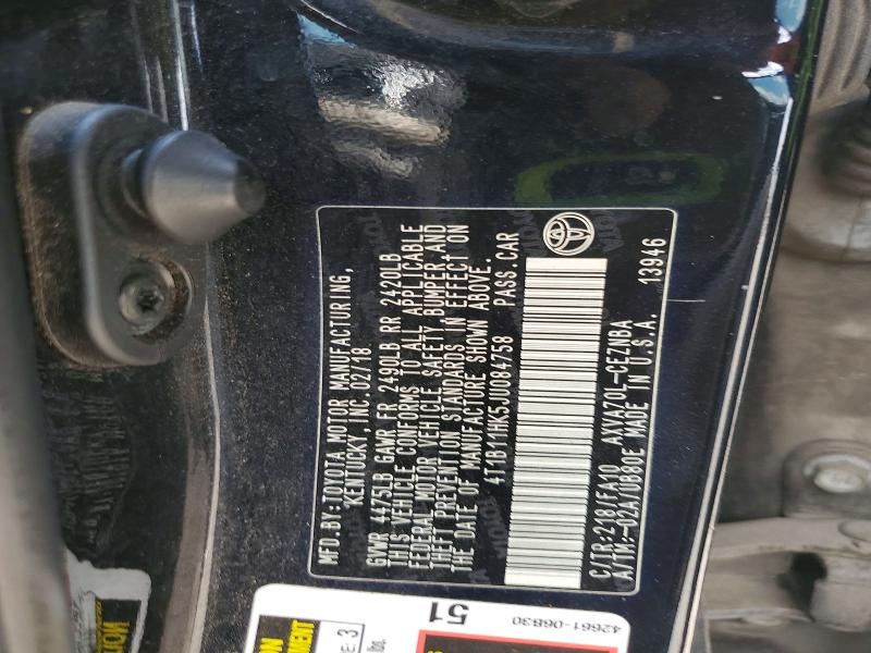 Продажа на аукционе авто 2018 Toyota Camry, vin: 4T1B11HK5JU084758, номер лота: 67557256