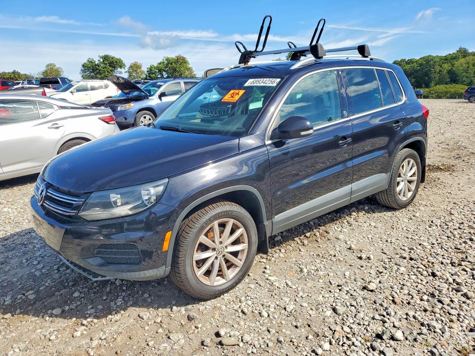 2017 Volkswagen Tiguan მანქანა იყიდება აუქციონზე, vin: WVGSV7AX8HW507523, აუქციონის ნომერი: 68934256