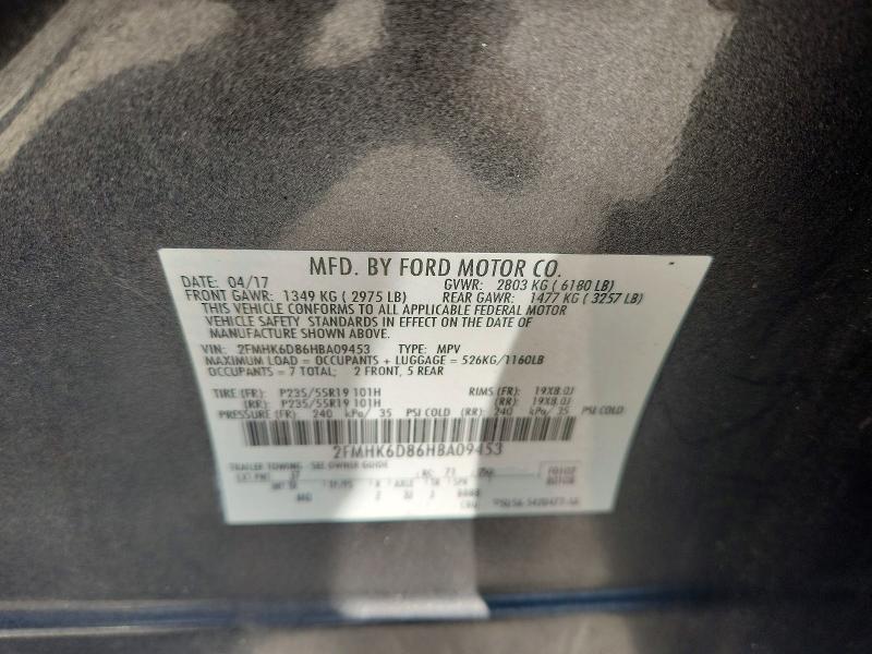 Продаж на аукціоні авто 2017 Ford Flex, vin: 2FMHK6D86HBA09453, номер лоту: 68067496
