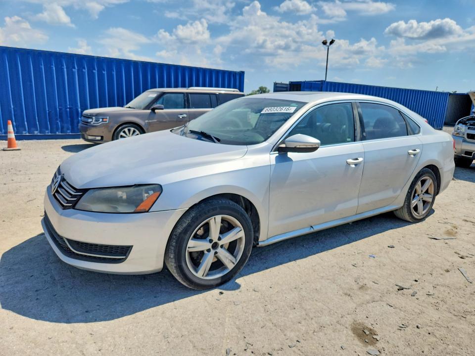 Auction sale of the 2012 Volkswagen Passat, vin: 1VWBH7A35CC049360, lot number: 68032616