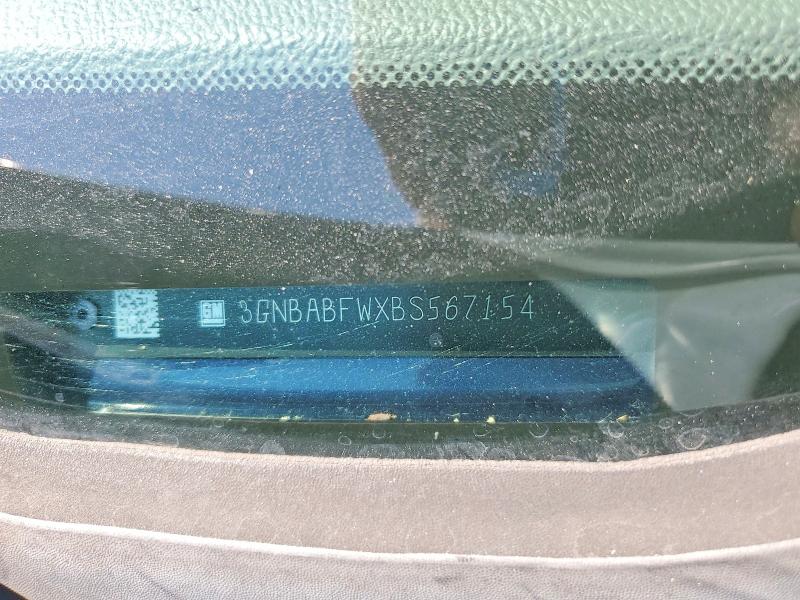 Aukcja sprzedaży 2011 Chevrolet Hhr, vin: 3GNBABFWXBS567154, numer aukcji: 68638066