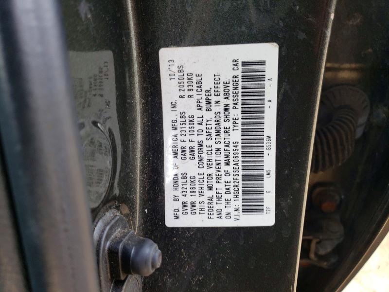 Продажа на аукционе авто 2014 Honda Accord, vin: 1HGCR2F55EA069545, номер лота: 68163426