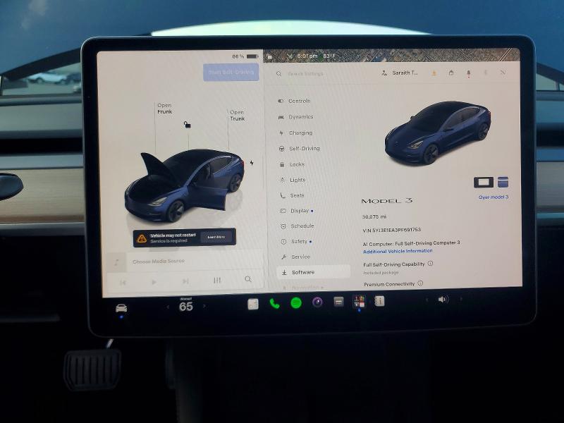 Продаж на аукціоні авто 2023 Tesla Model 3, vin: 5YJ3E1EA3PF691753, номер лоту: 66655006