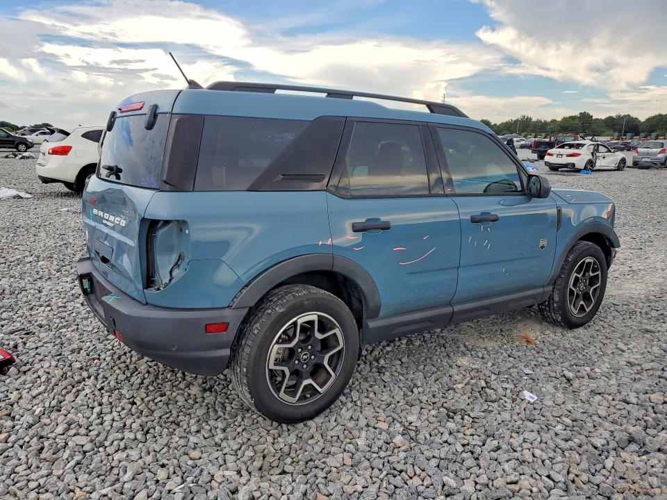 68781836 :رقم المزاد ، 3FMCR9B63MRA37750 vin ، 2021 Ford Bronco Sport مزاد بيع