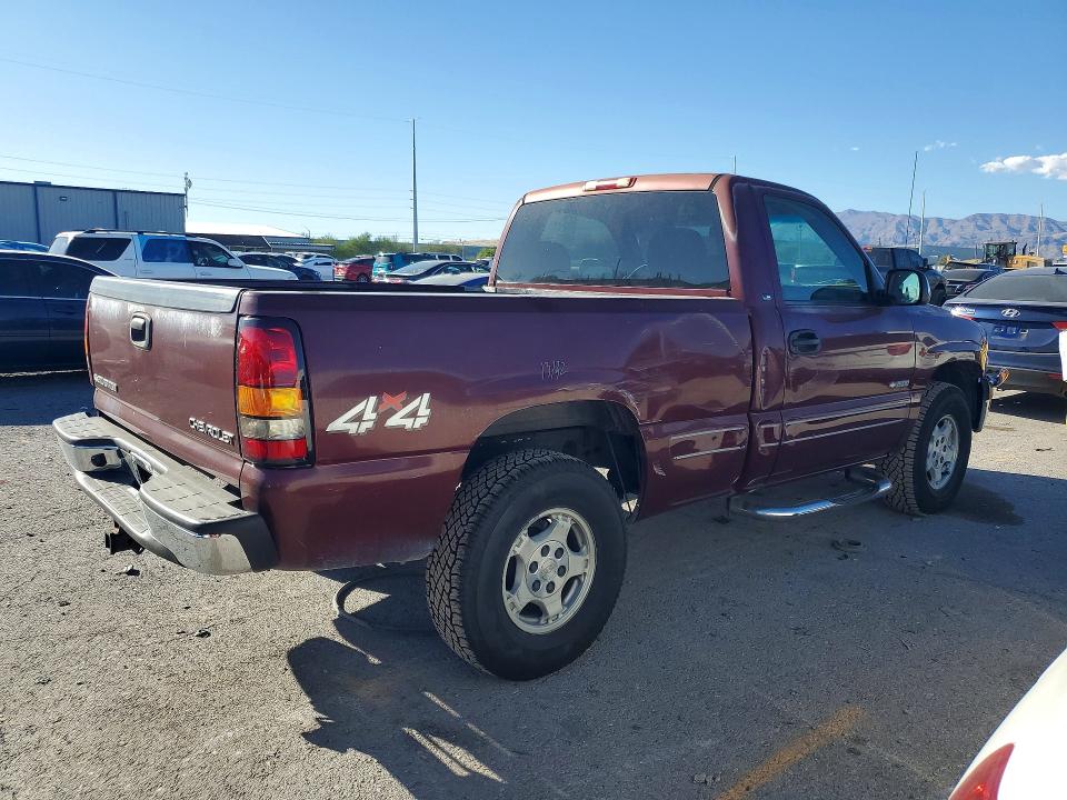 2001 Chevrolet Silverado მანქანა იყიდება აუქციონზე, vin: 1GCEK14V71Z155895, აუქციონის ნომერი: 69630616