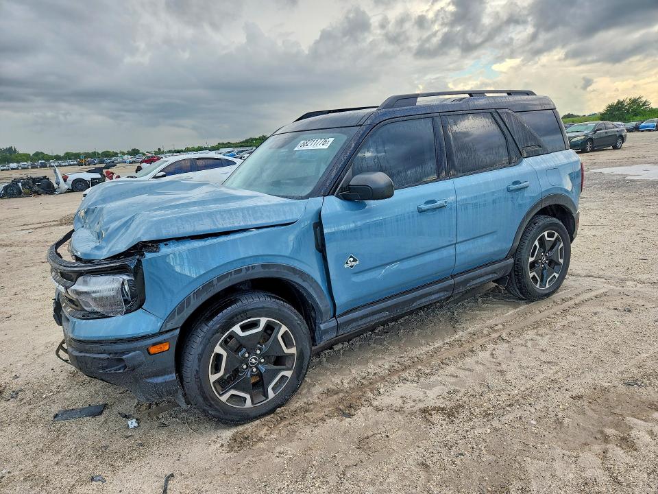 Auction sale of the 2021 Ford Bronco Sport, vin: 3FMCR9C65MRB11426, lot number: 68211776