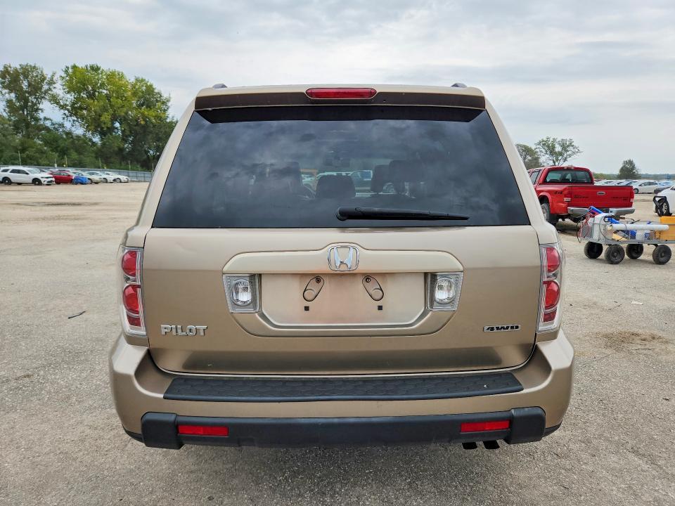 70146716 :رقم المزاد ، 5FNYF18606B004429 vin ، 2006 Honda Pilot مزاد بيع