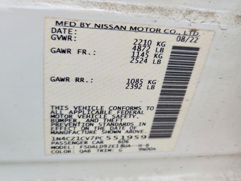 Aukcja sprzedaży 2023 Nissan Leaf, vin: 1N4CZ1CV7PC551959, numer aukcji: 68870266