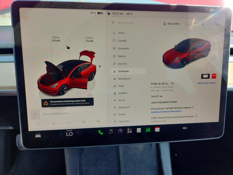 Продажа на аукционе авто 2022 Tesla Model 3, vin: 5YJ3E1EB6NF317899, номер лота: 68021156