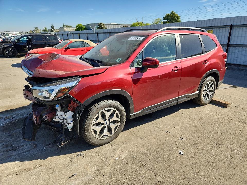 67409956 :رقم المزاد ، JF2SKAJC1MH519777 vin ، 2021 Subaru Forester مزاد بيع