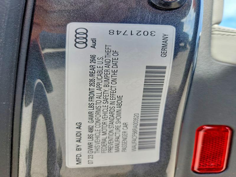 Aukcja sprzedaży 2024 Audi A5, vin: WAUFACF56RA003520, numer aukcji: 70497606